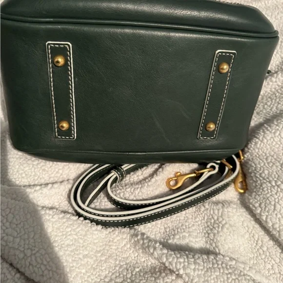 Dooney & Bourke Dark Green Leather Satchel color Ivy - Picture 5 of 10